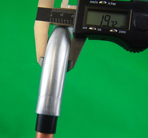TW-4 Swan Neck  / Conductor Tube 60 degrees  w/Nipple 64A60J.  