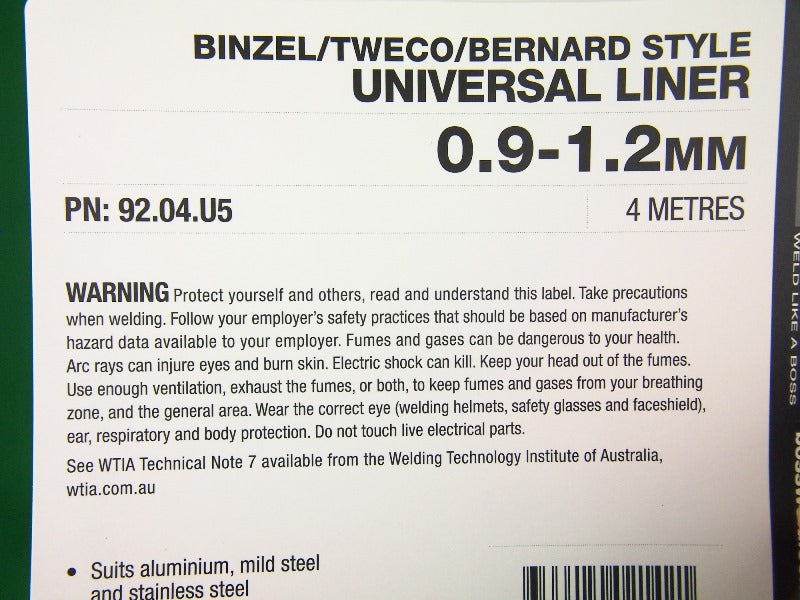 0.9-1.2mm x 4.0mtr Universal 3 in 1 TEFLON 