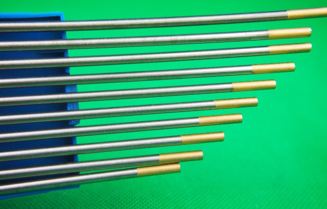 1.6mm WL15 1.5% Lanthanotids Gold Tip Tungsten Electrodes AC/DC WL15