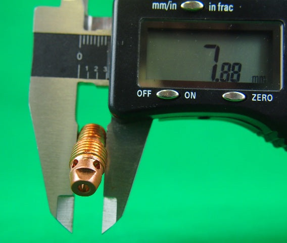 TIG Collet Body 0.5mm WP-9/20/25 13N25 10Pcs