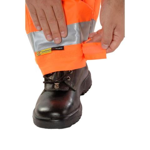 Trousers Z49 Wet Weather - Fluoro Orange with Ref Trim Medium