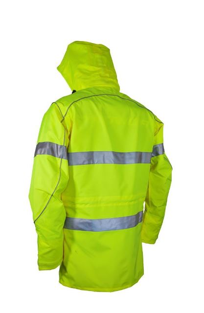 Zetel XT Z59 Jacket Fluoro YELLOW With Ref Trim