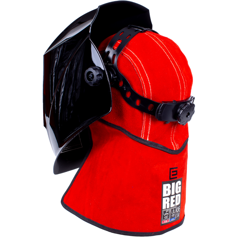 BIG RED® Leather Welding Cap & Nape BRCNP9